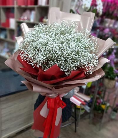 Букет цветов из: Гипсофила в Пятигорском