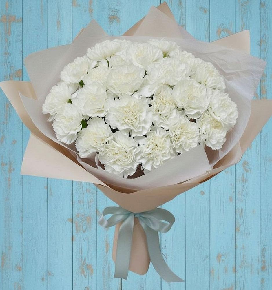 Букет цветов из: Гвоздики в Пятигорском