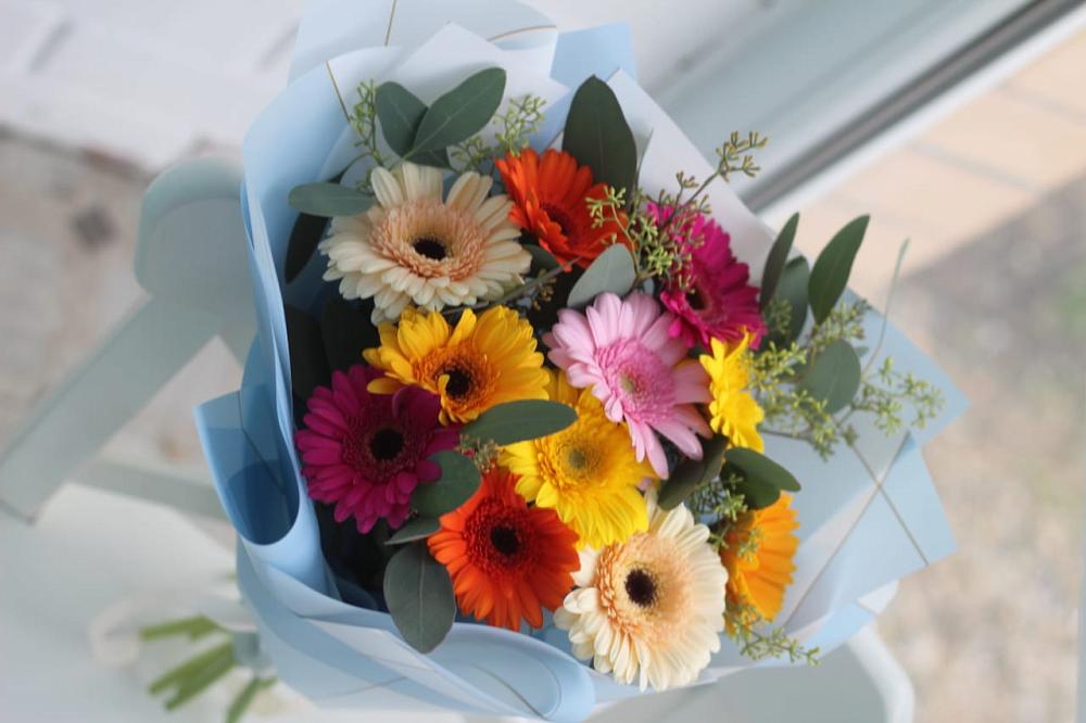 Букет цветов из: Герберы в Пятигорском