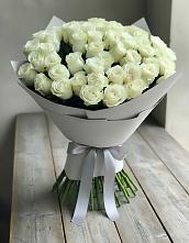 Букет 35 Белых роз #REPLACE_PRED# Пятигорском
