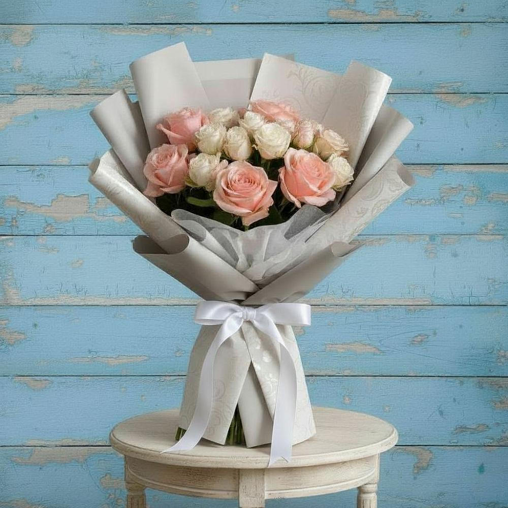 Букет цветов из: Розы в Пятигорском