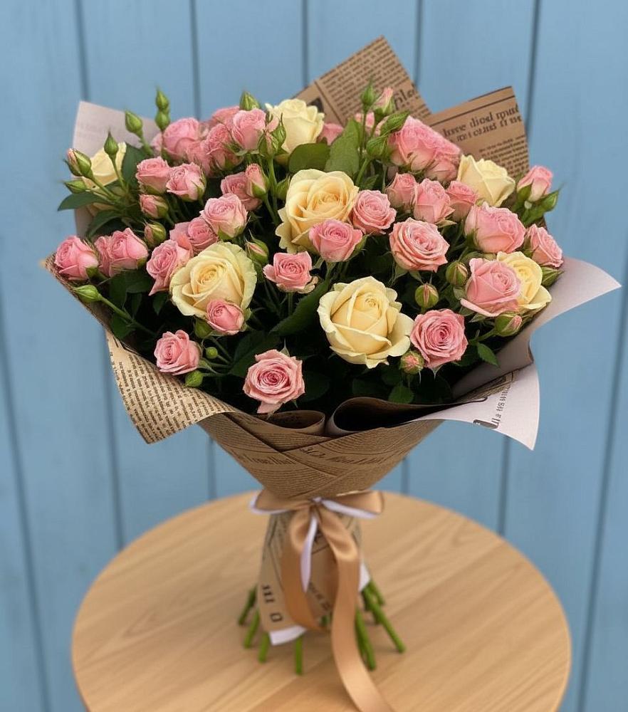 Букет цветов из: Розы в Пятигорском