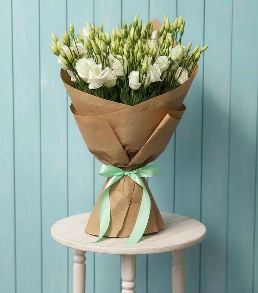 Букет цветов из: Лизиантусы в Пятигорском