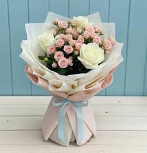 Букет цветов из:  Розы в Пятигорском