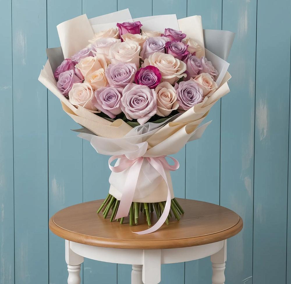 Букет цветов из: Розы в Пятигорском