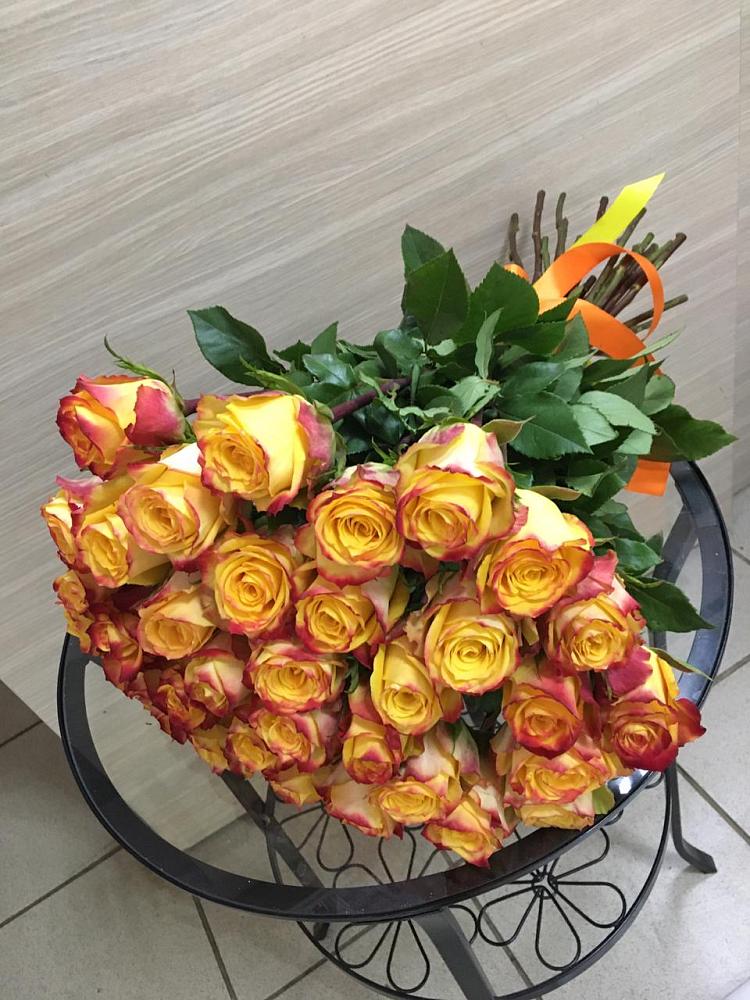 Букет Желтые розы в Пятигорском