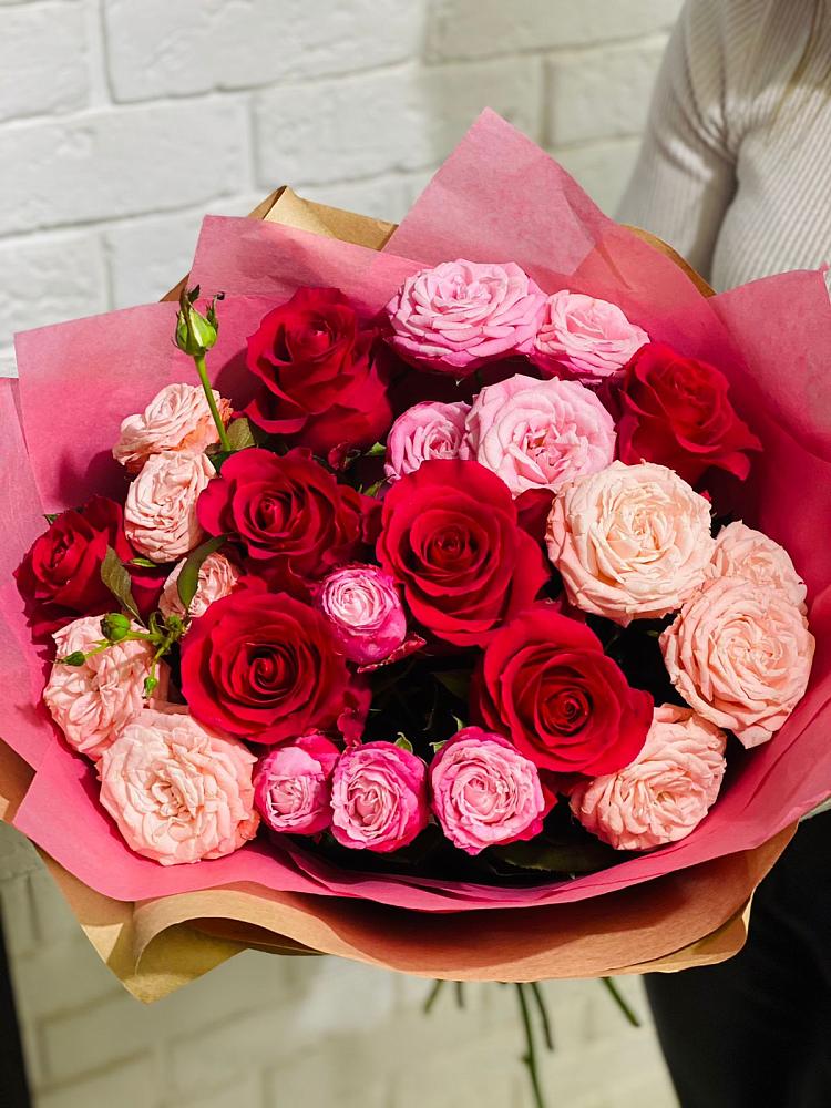 Букет цветов из: Розы в Пятигорском