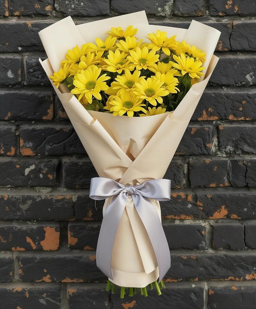 Букет цветов из: Хризантемы в Пятигорском