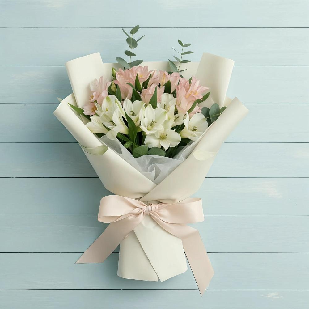 Букет цветов из: Альстромерии в Пятигорском