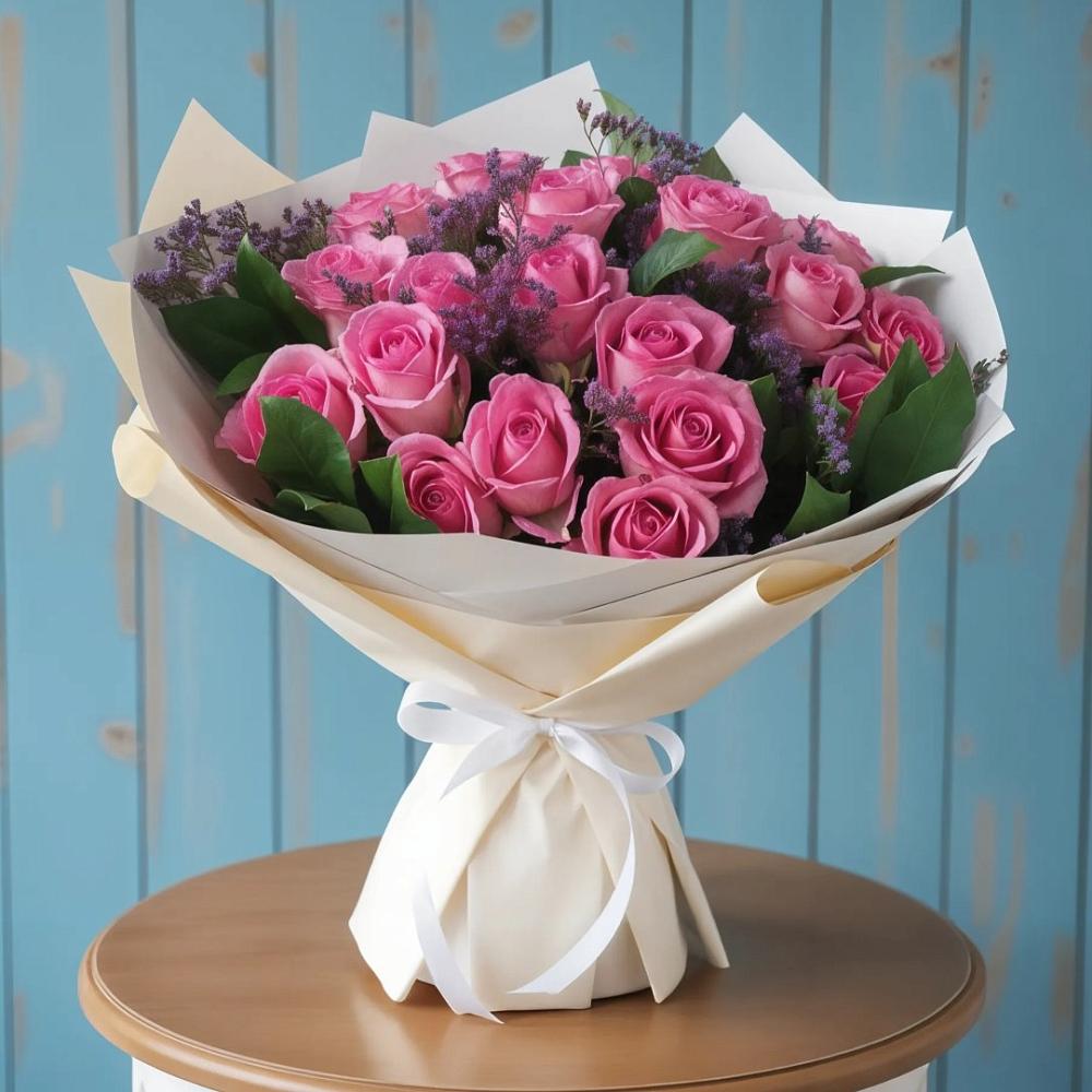 Букет цветов из: Розы в Пятигорском