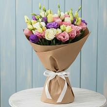 Букет цветов из:  Лизиантусы в Пятигорском
